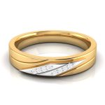 14k Gold 0.14 ct Natural Diamond Engagement Wedding Bands - Image 6