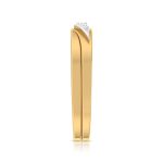 14k Gold 0.14 ct Natural Diamond Engagement Wedding Bands - Image 8