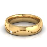 14k Gold 0.03 ct Natural Diamond Engagement Wedding Bands - Image 9