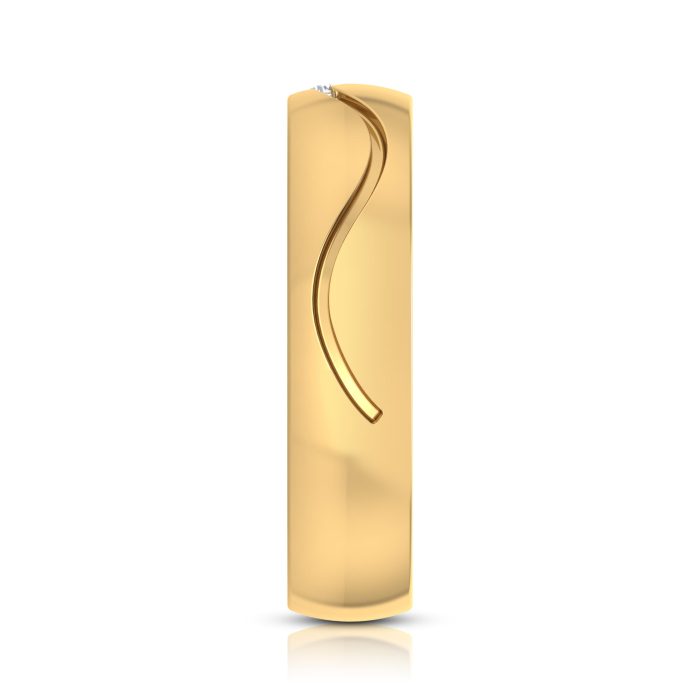 14k Gold 0.03 ct Natural Diamond Engagement Wedding Bands - Image 10