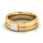 14k Gold 0.10 ct Natural Diamond Engagement Wedding Bands - Image 9
