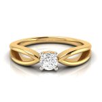 14k Gold 0.24 ct Natural Diamond Solitaire Engagement Wedding Anniversary Rings - Image 7