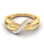 14k Gold 0.07 ct Natural Diamond Engagement Wedding Anniversary Rings - Image 8