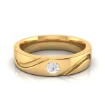 14k Gold 0.15 ct Natural Diamond Engagement Wedding Bands - Image 7