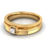 14k Gold 0.07 Ct Natural Diamond Engagement Wedding Bands - Image 9