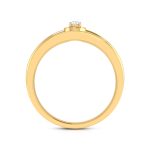 14k Gold 0.07 Ct Natural Diamond Engagement Wedding Bands - Image 11