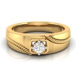 14k Gold 0.15 Ct Natural Diamond Engagement Wedding Bands - Image 7