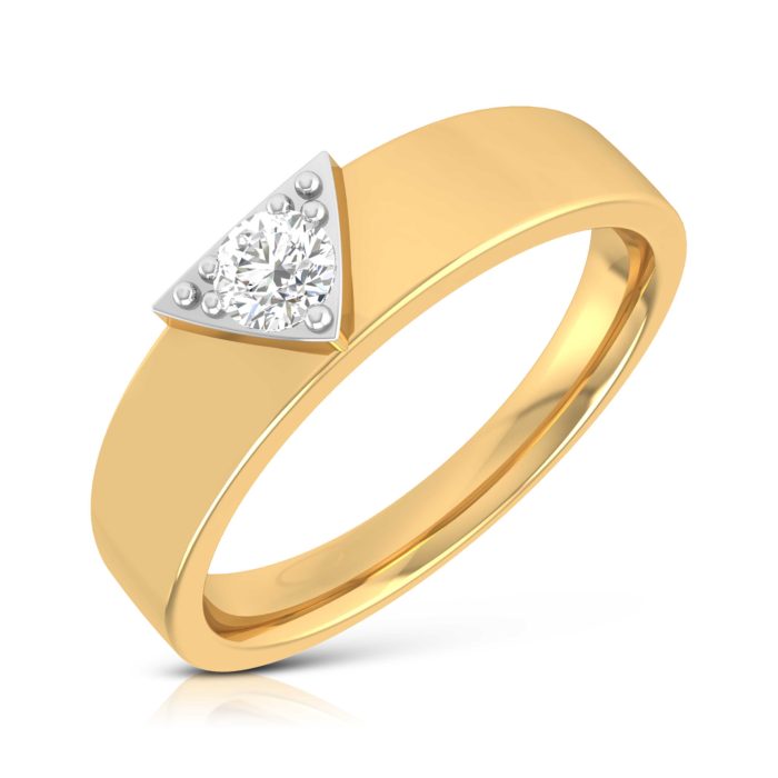 14k Gold 0.21 ct Natural Diamond Engagement Wedding Bands - Image 8