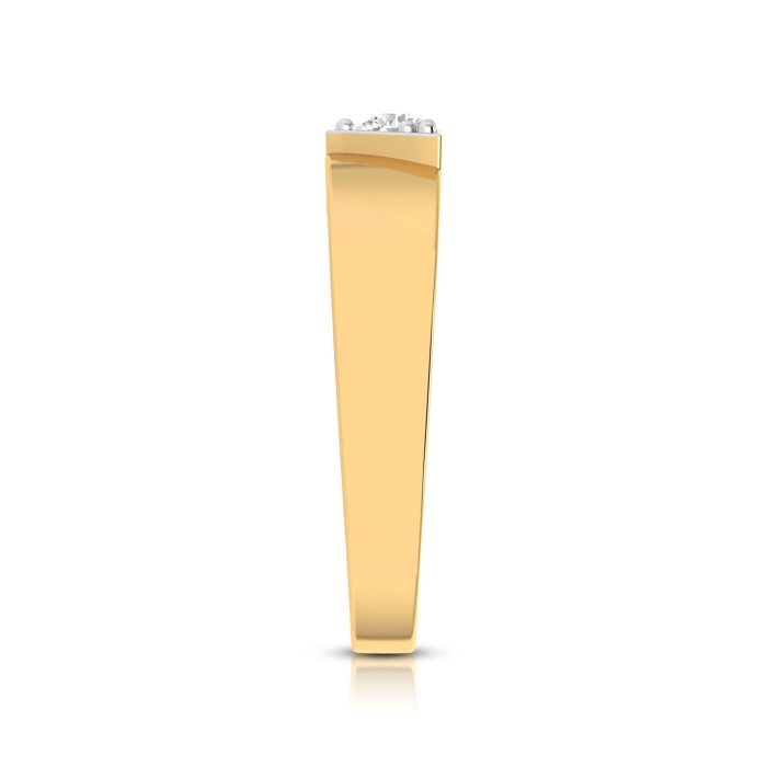 14k Gold 0.21 ct Natural Diamond Engagement Wedding Bands - Image 10