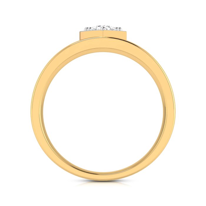 14k Gold 0.21 ct Natural Diamond Engagement Wedding Bands - Image 11