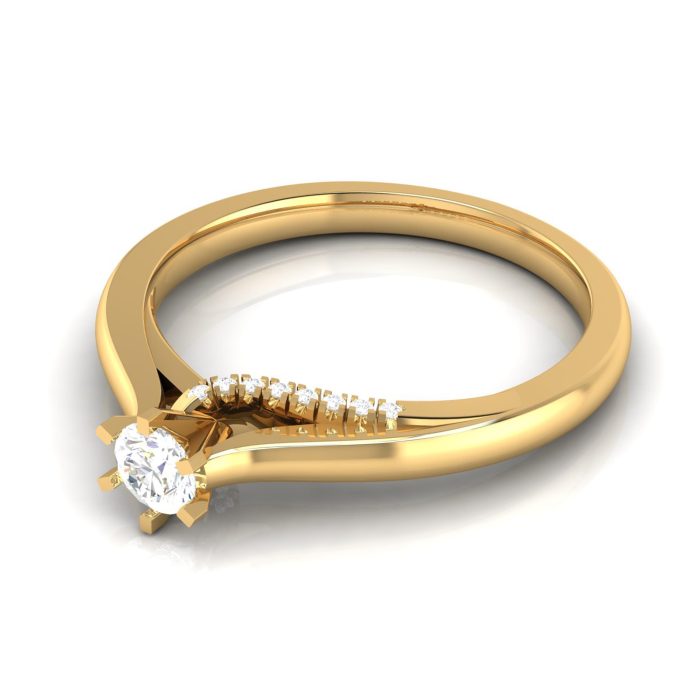 14k Gold 0.25 ct Natural Diamond Engagement Anniversary Rings - Image 8