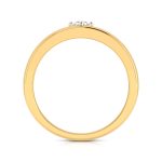 14k Gold 0.17 ct Natural Diamond Engagement Wedding Bands - Image 6