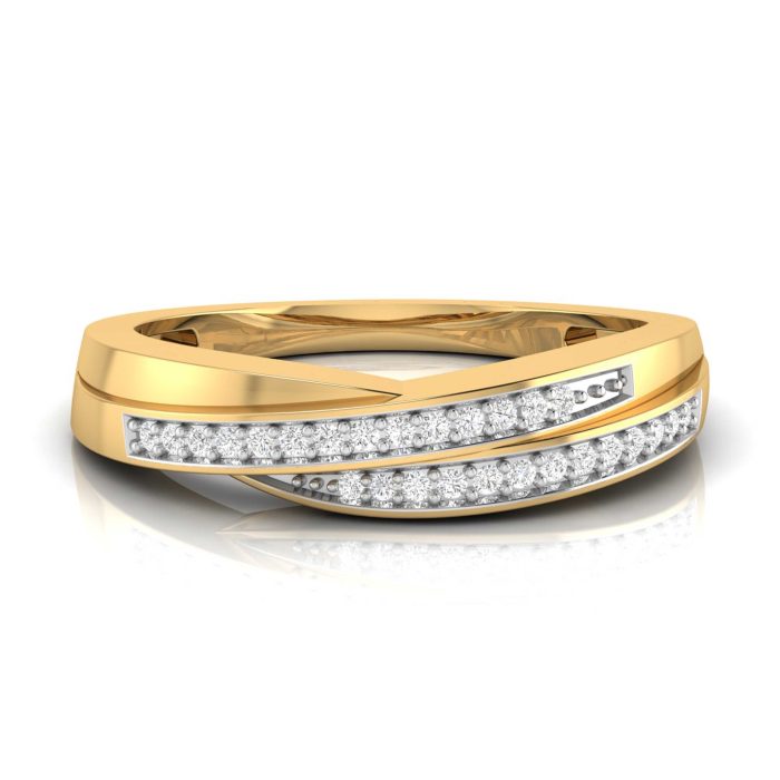 14k Gold 0.07 ct Natural Diamond Engagement Wedding Anniversary Bands - Image 7