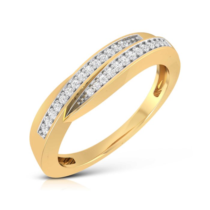 14k Gold 0.07 ct Natural Diamond Engagement Wedding Anniversary Bands - Image 8