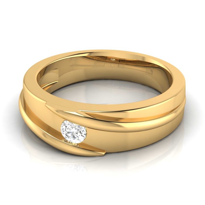 14k Gold 0.15 ct Natural Diamond Engagement Wedding Bands - Image 9