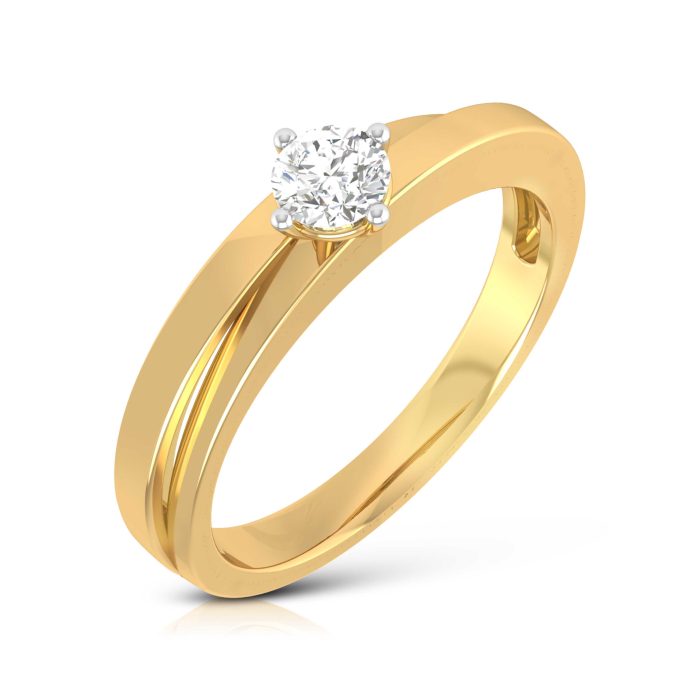 14k Gold 0.19 ct Natural Diamond Engagement Wedding Anniversary Rings - Image 7
