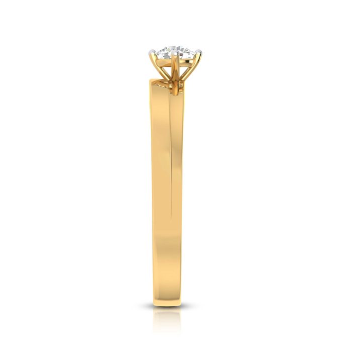 14k Gold 0.19 ct Natural Diamond Engagement Wedding Anniversary Rings - Image 8