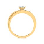 14k Gold 0.19 ct Natural Diamond Engagement Wedding Anniversary Rings - Image 9