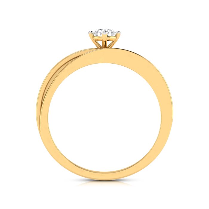14k Gold 0.19 ct Natural Diamond Engagement Wedding Anniversary Rings - Image 9