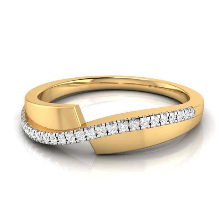 14k Gold 0.08 ct Natural Diamond Engagement Wedding Anniversary Rings - Image 9