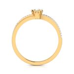 14k Gold 0.21 ct Natural Diamond Engagement Wedding Anniversary Rings - Image 9