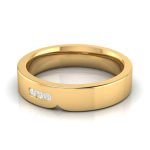 14k Gold 0.05 ct Natural Diamond Engagement Wedding Bands - Image 9