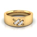 14k Gold 0.03 ct Natural Diamond Engagement Wedding Bands - Image 8
