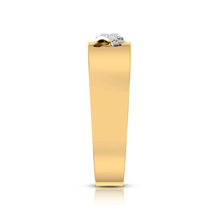 14k Gold 0.03 ct Natural Diamond Engagement Wedding Bands - Image 10