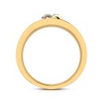 14k Gold 0.03 ct Natural Diamond Engagement Wedding Bands - Image 11