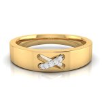 14k Gold 0.02 ct Natural Diamond Engagement Wedding Bands - Image 6
