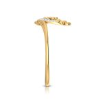 14k Gold 0.03 ct Natural Diamond Rings For Women's Gift Daily Wear - Image 9