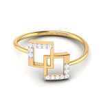 14k Gold 0.06 ct Natural Diamond Rings For Women's Gift Daily Wear - Image 6