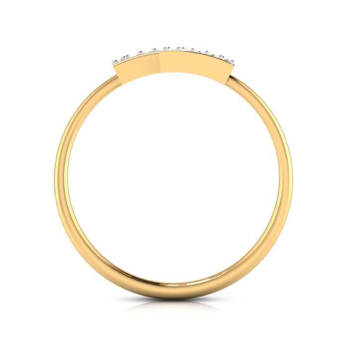 14k Gold 0.06 ct Natural Diamond Rings For Women's Gift Daily Wear - Image 8