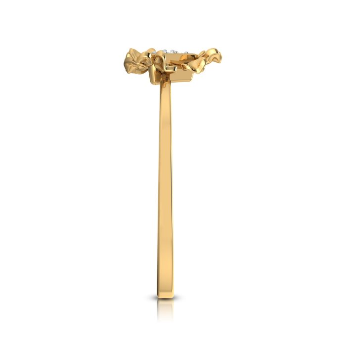 14k Gold Natural Diamond Rings For Women's Gift Daily Wear - Image 9