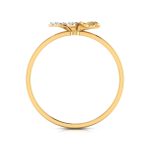 14k Gold 0.07 ct Natural Diamond Rings For Women's Gift Daily Wear - Image 8