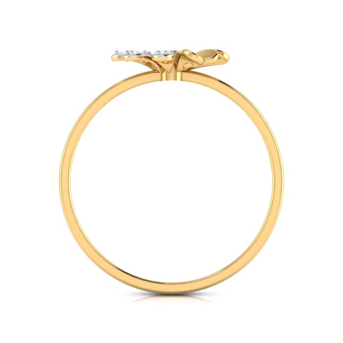 14k Gold 0.07 ct Natural Diamond Rings For Women's Gift Daily Wear - Image 8