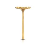 14k Gold 0.07 ct Natural Diamond Rings For Women's Gift Daily Wear - Image 9