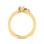 14k Gold 0.21 ct Natural Diamond Engagement Wedding Anniversary Rings - Image 9