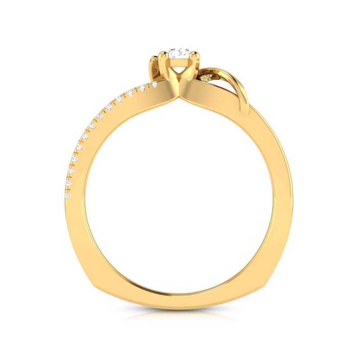 14k Gold 0.21 ct Natural Diamond Engagement Wedding Anniversary Rings - Image 9