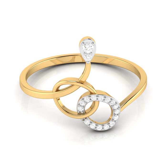 14k Gold Natural Diamond Rings For Women's Gift Daily Wear - Image 6