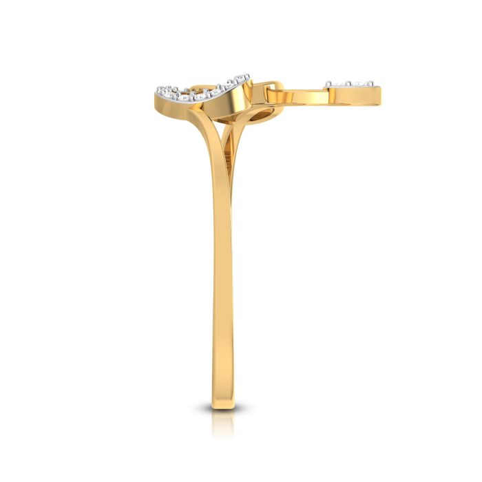 14k Gold Natural Diamond Rings For Women's Gift Daily Wear - Image 9