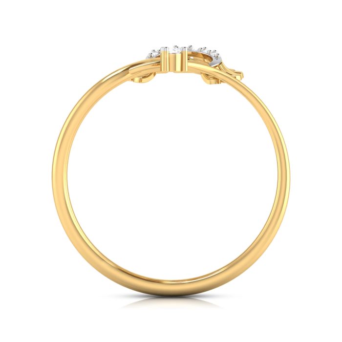 14k Gold Natural Diamond Rings For Women's Gift Daily Wear - Image 8