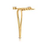 14k Gold Natural Diamond Rings For Women's Gift Daily Wear - Image 9