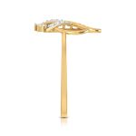 14k Gold 0.05 ct Natural Diamond Rings For Women's Gift Daily Wear - Image 9