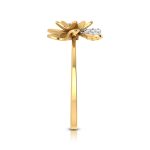 14k Gold 0.07 ct Natural Diamond Rings For Women's Gift Daily Wear - Image 9