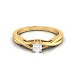 14k Gold 0.10 ct Natural Diamond Engagement Wedding Anniversary Rings - Image 8