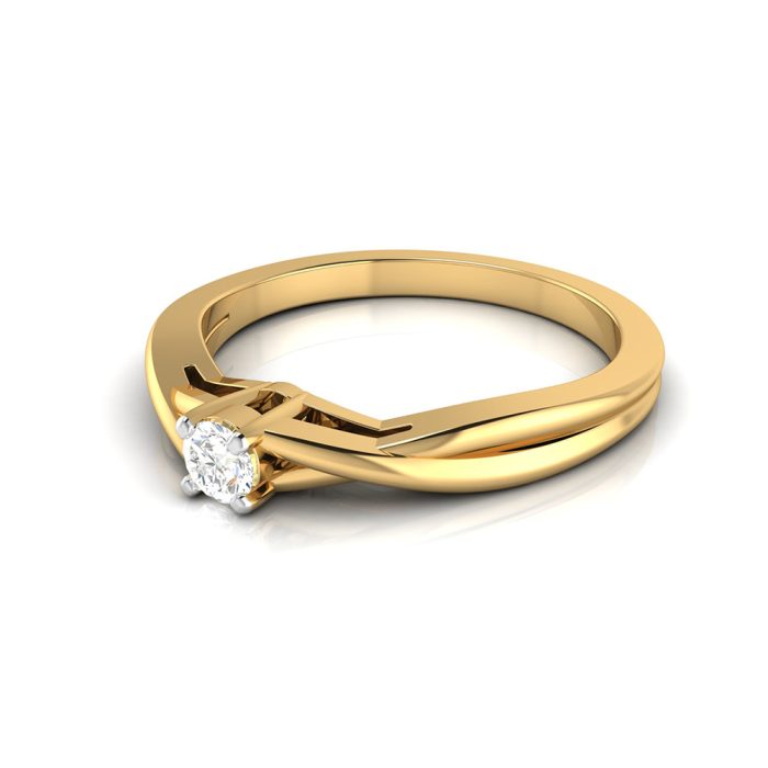 14k Gold 0.10 ct Natural Diamond Engagement Wedding Anniversary Rings - Image 9