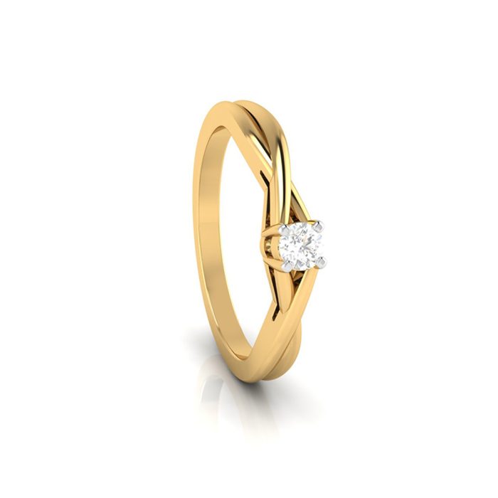 14k Gold 0.10 ct Natural Diamond Engagement Wedding Anniversary Rings - Image 10