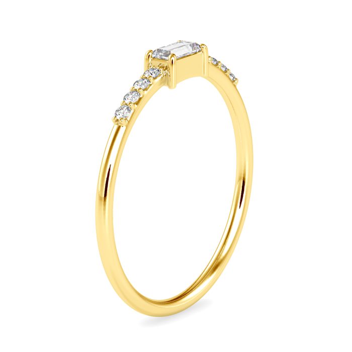 14k Gold Natural Diamond Rings For Women's Gift Daily Wear - Image 8
