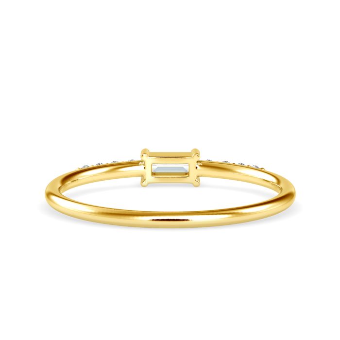 14k Gold Natural Diamond Rings For Women's Gift Daily Wear - Image 9